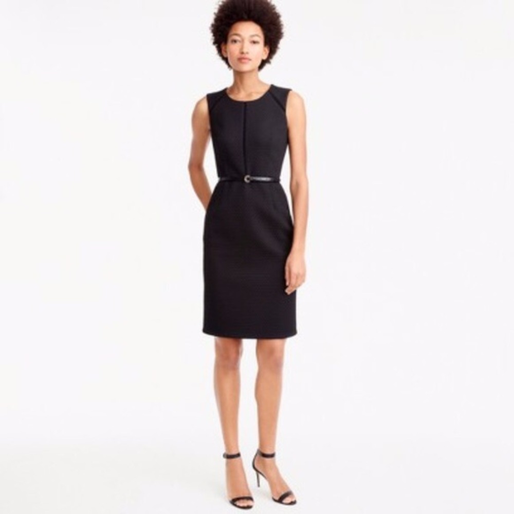 J.Crew black Portfolio Work dress NWT